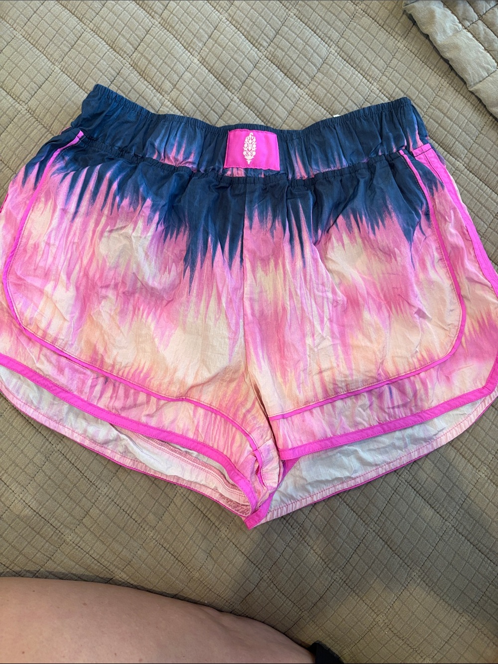 free people movement Pink Ombre Active Shorts -